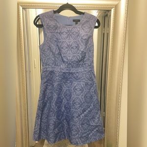 J. Crew Blue Aline Dress (#1005)